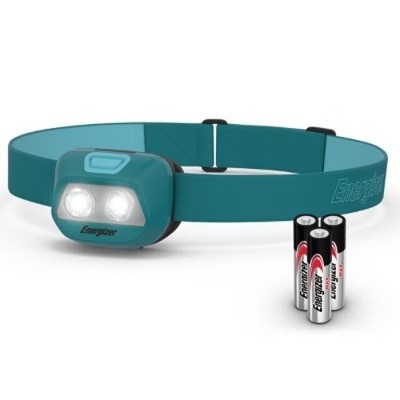 Energizer HDL10 LED Headlamp: 250 Lumens, Impact & Water-Resistant