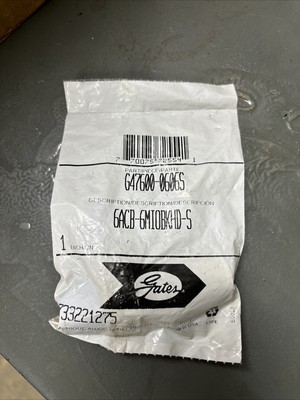 Gates G47600-0606S, PolarSeal II A/C Hose Fitting