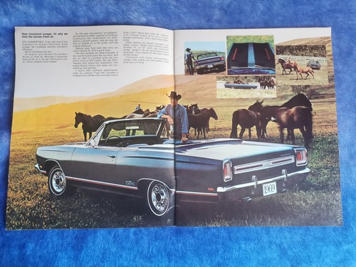 1969 PLYMOUTH BELVEDERE, ROAD RUNNER, GTX ETC DELUXE SALES BROCHURE, NEAR NOS! - Picture 3 of 10