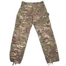NEW British Army Issue Combat Pants 34x34 L Tall 85/88/104 MTP Camo Cotton