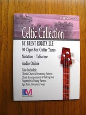 Celtic Collection by Brent Robitaille 3 String GDG 30 Cigar Box Guitar Tunes