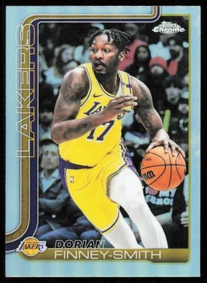 2025-26 Topps Chrome Dorian Finney-Smith #192 Refractor Los Angeles Lakers