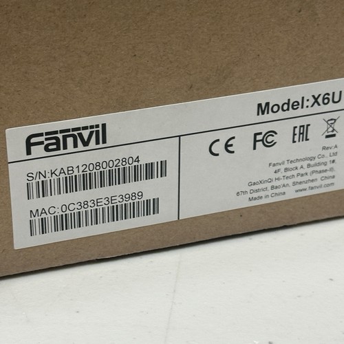 Fanvil X6U-Enterprise IP Phone - NEW - FREE SHIPPING!!! - Picture 2 of 5