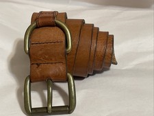 Vintage Banana Republic Genuine Leather Brown Men s Belt Sz 34