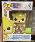 Funko Pop! - Sonic the Hedgehog - Super Sonic - Glow - 2022 Summer Con