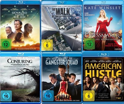 Blu-ray Filme - gut bis neuwertig. Gestaffelte Versandkosten  (s. Beschreibung)