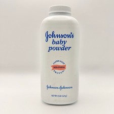 Vintage Johnson  s Baby Powder TALC Mildness Pink Label 15 Oz 2004 Full No Seal