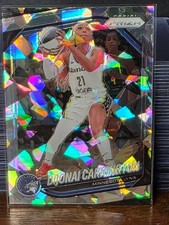 2025 Panini WNBA Prizm Ice #9 DiJonai Carrington Minnesota Lynx Dallas Wings