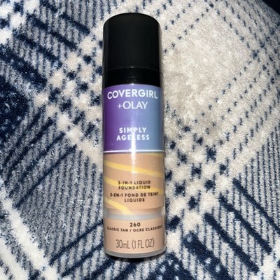 Covergirl Olay Simply Ageless 3 In 1 Foundation 260 Classic Tan 1 Fl Oz