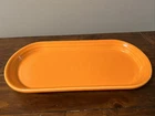 NEW Fiesta Tangerine Bread Tray Oblong Serving Platter  RETIRED