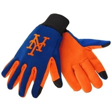 New York Mets Texting Gloves NEW One Size Fits Most FOCO