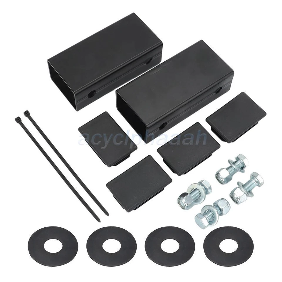 For Western Snowplow Headlight 3" Riser Spacer Kit MVP-3, PLUS (powder-coated) Foto 4 de 4