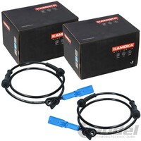 2X Kamoka ABS-SENSOR Raddrehzal Hinten Passend FüR CitroËN C3 Peugeot 207 207/20
