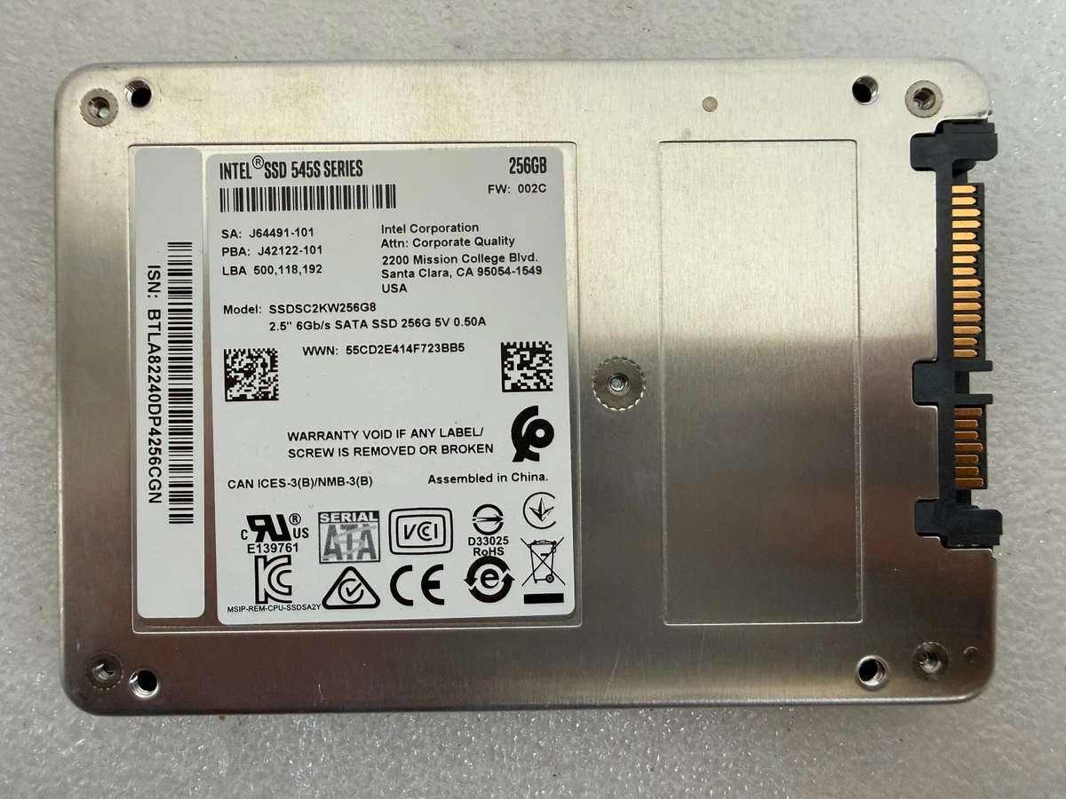 Intel SATA III 256 GB Solid State Drives for sale | eBay