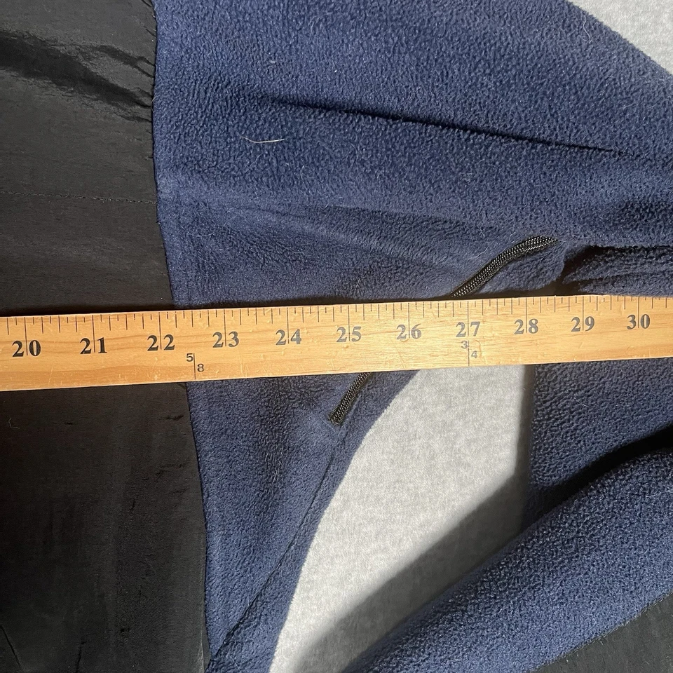 The North Face Denali Hoodie Jacket Men's Large Blue Fleece Full Zip Outdoor - Image 4 of 4