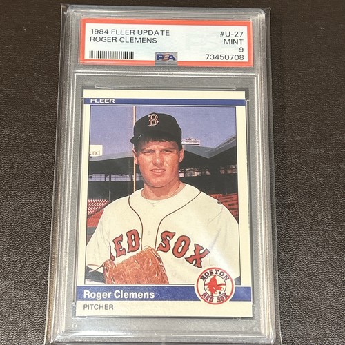 Roger Clemens #U-27 1984 Fleer Update card