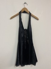 Urban Outfitters Kimchi Blue Black Babydoll Style Dress Size Small