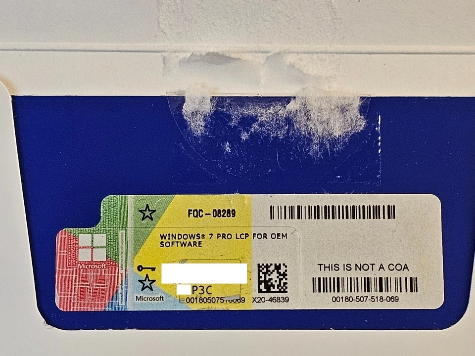 DVD de instalación multimedia Microsoft Windows 7 PRO SP1 x64 con código de activación - P3C Foto 3 de 3