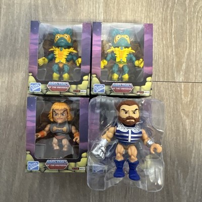 4x MOTU Loyal Subjects Masters of the Universe Figuren He-Man Fisto Mer-Man 2018
