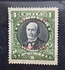 Chile 1930 Official 1P Used C75