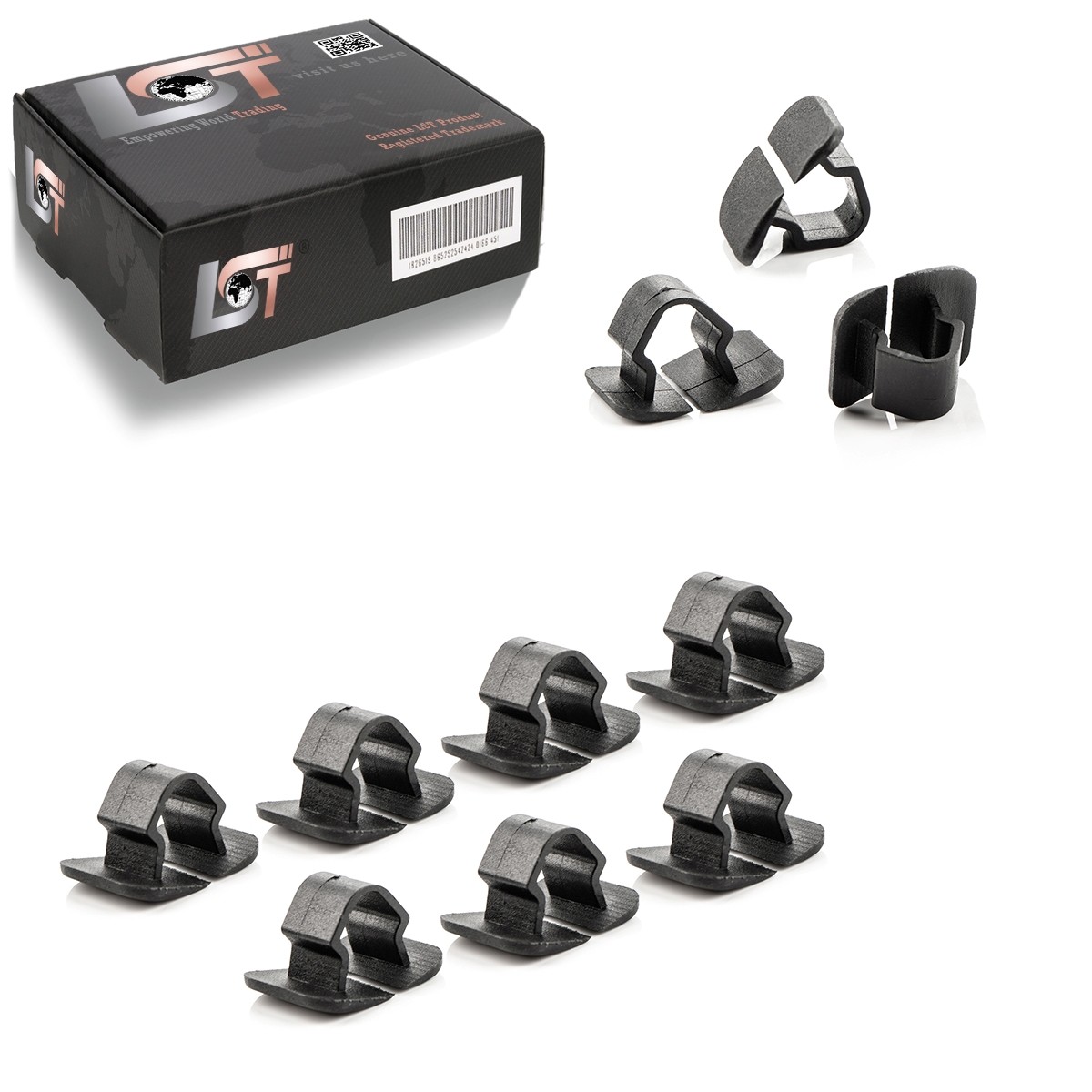 10X For VW Passat CC 35I B5 B6 B7 B8 Hood Insulation Dampening Mat Clips
