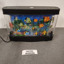 Animated Marine Fish Rotating Aquarium Lamp Decor Mood Light