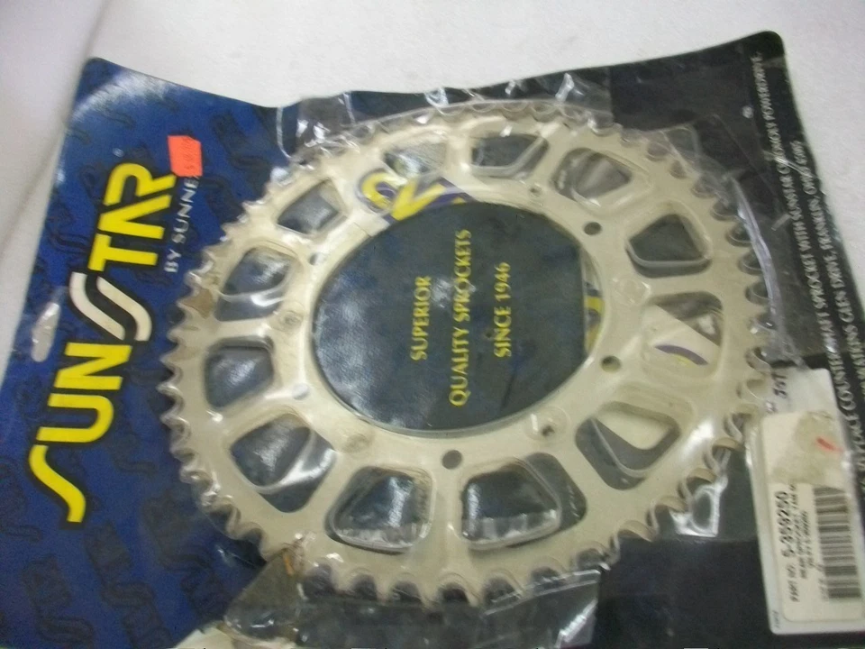 ¡Bonito! Piñón trasero de acero de 50 dientes Honda XL350R XR200 Sunstar 2-359250 Foto 3 de 4