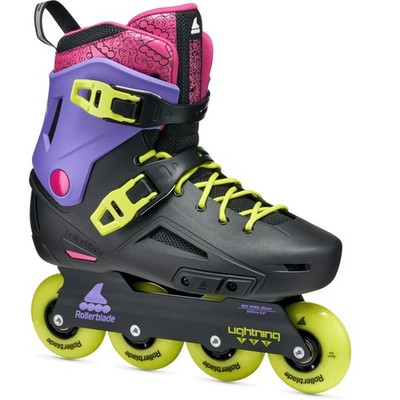 ROLLERBLADE Men's Lightning TRS Black/Purple/Pink Inline Skates (86B0760170NZ11)