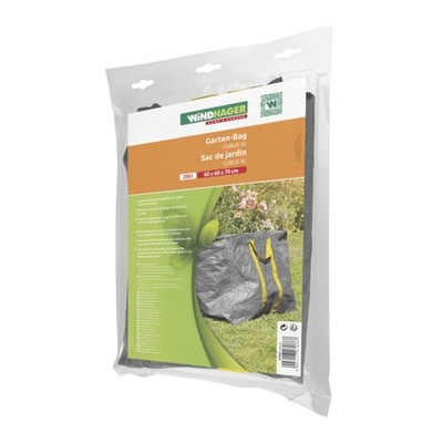 Windhager Gartensack Cubus XL 250 l anthrazit robust 60x60x70 cm 150 g/m²
