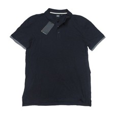Boss Hugo Boss Men's Navy Phillipson 38 Regular Fit Short Sleeve Polo Shirt L