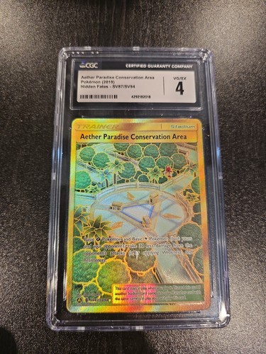 Aether Paradise Conservation Area graded CGC 4 for sale on eBay