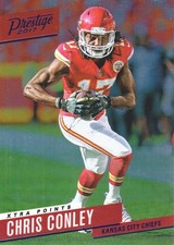 2017 Prestige Football Trading Cards Xtra Points Blue Parallel: Pick From List