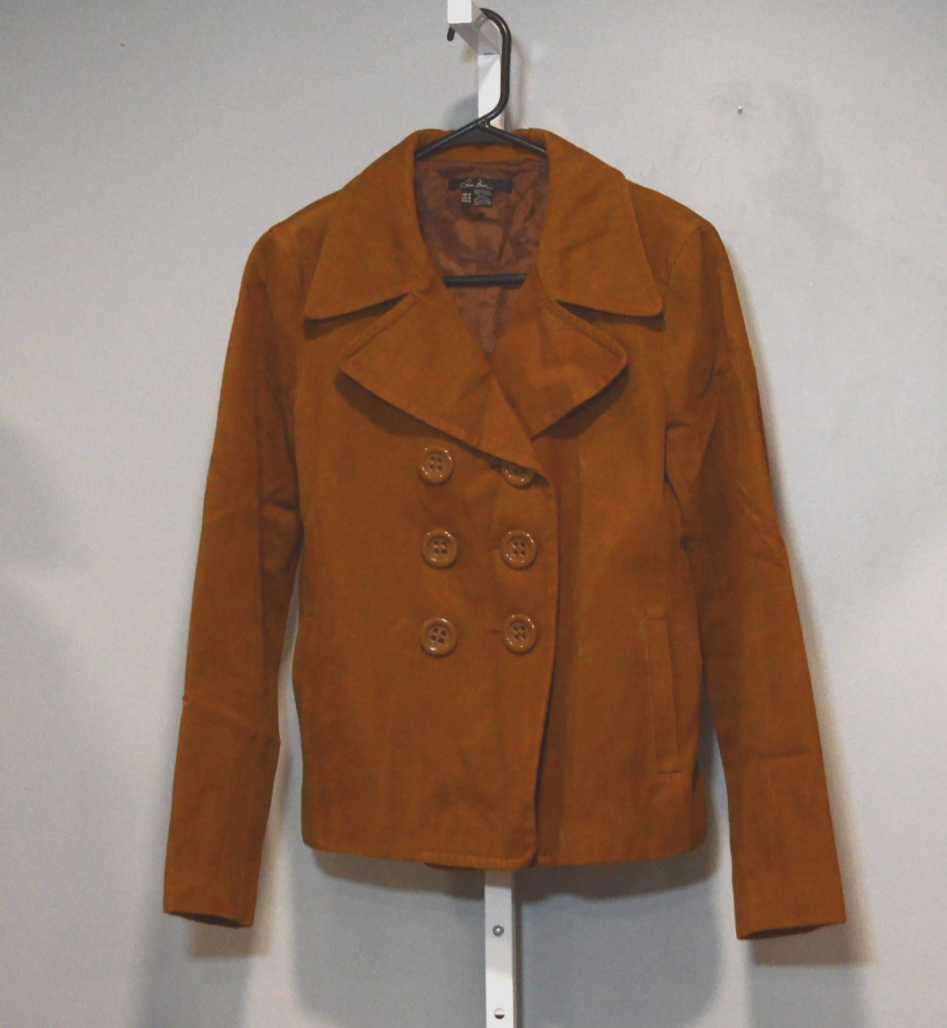 Jara Basic Size M Jacket Long Sleeve Double-Breas… - image 1