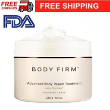 Crepe, Erase, Advanced Body Repair Treatment 285g Face Body Cream with Spoon