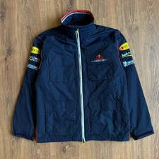 Red Bull Racing Formula 1 Team Jacket Men’s L Blue Big Logo F1