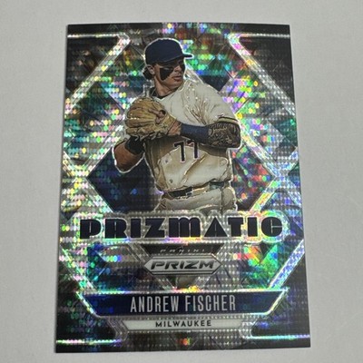 2026 Panini Prizm Andrew Fischer PULSAR 191/199 Prizmatic Milwaukee Brewers 
