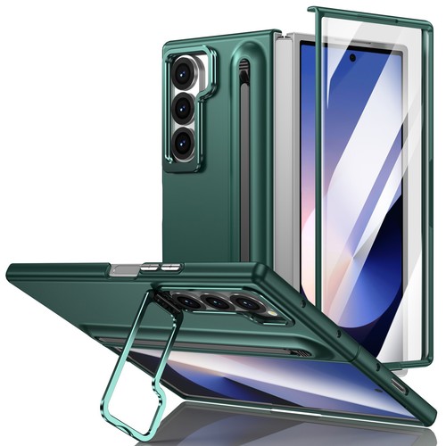 Shockproof Stand Pen Slot Case +Screen Protector+Stylus For Samsung Z Fold 7/6 - Picture 54 of 73