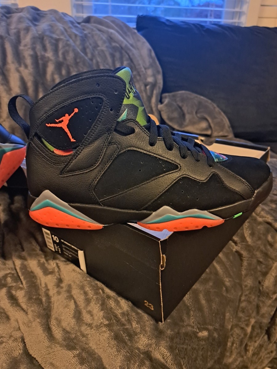 Air Jordan 7 ブラック/ピンク Size 10 Air Jordan 7 Retro 30th Barcelona Nights Black Pink