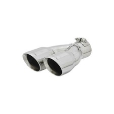 Flowmaster Exhaust Tip 3in Dual Angle 2.5in Inlet 15389 Flowmaster Exhaust Tip 3in Dual Angle 2.5in Inlet 15389