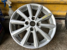 2011 FORD FIESTA 16" SILVER ALLOY WHEEL 4 STUDS SIZE 6.5JX16 WITH AIR SENSOR