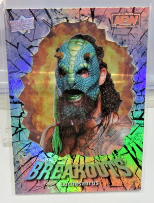 LUCHASAURUS 2022 Upper Deck AEW All Elite Wrestling Breakouts #BO-16