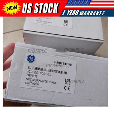 NEW ORIGINAL GE FANUC PLC MODULE IC200GBI001-LL FREE Fast SHIPPING/