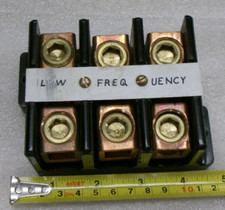 SQUARE D COPPER CONTACT TERMINAL 3-POLE CLASS 9080 TYPE V-3 600V #378G