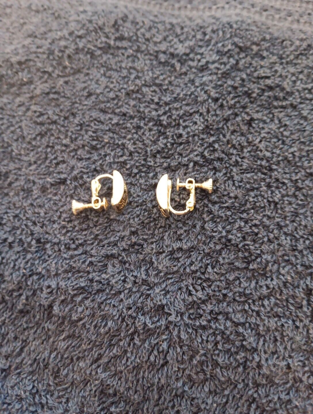 Napier Paisley Swirl Design Earrings Screw Back C… - image 11