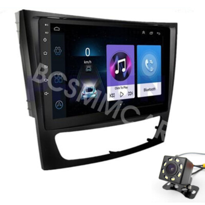 Fit For Mercedes-Benz E300 E350 E500 2002-2009 FM Player Android 13 W/Free Cam