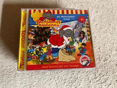 Benjamin Blümchen, Folge 21: Als Weihnachtsmann | CD 💿 1156 - Bild 1 von 2