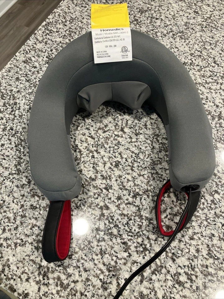 Masajeador de cuello Brookstone con calor y movimiento Shiatsu de amasado profundo Foto 4 de 4