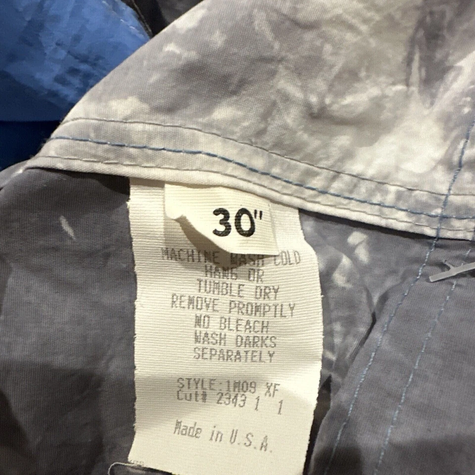 Pantalones Cortos De Colección Quiksilver Para Hombre 30 Bañador Surflex Surf Azul Años 90 Nylon Foto 3 de 4