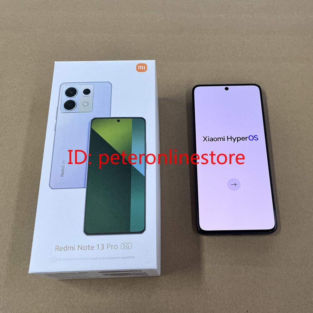Unlocked Xiaomi Redmi Note 13 Pro 5G 6.67