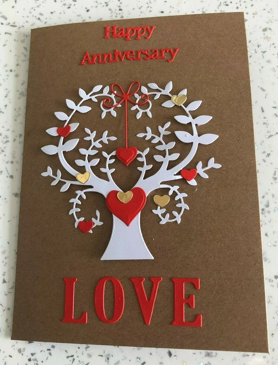Handmade Love Anniversary Cards